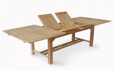 Rectangular Double Extension Table