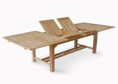 Rectangular Double Extension Table