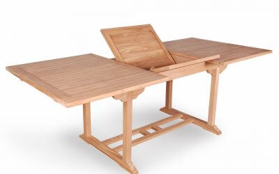 Teak Outdoor Rectangular Extension Table