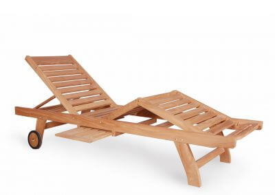 Teak Sun Loungers 2 Step For Outdoors