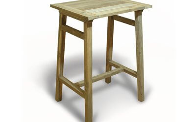 Teak Reclaimed Bar Table