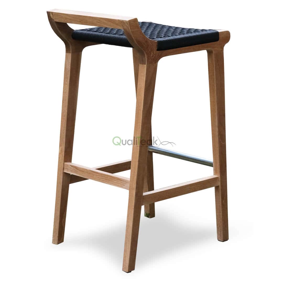 teak bar stool