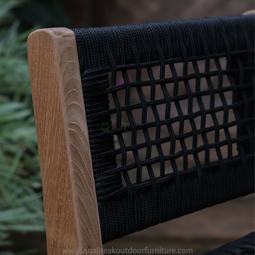 teak bar chair