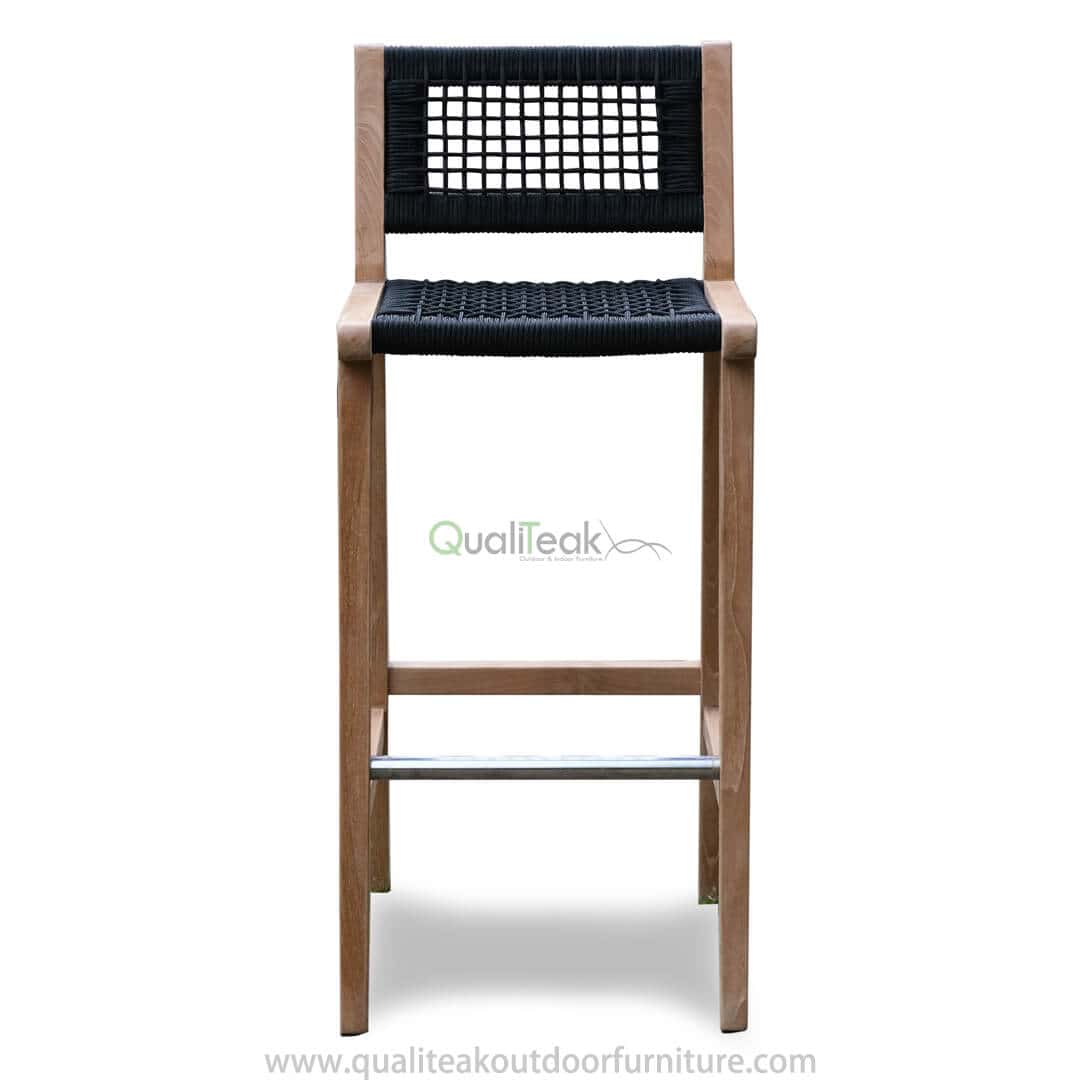 teak bar chair
