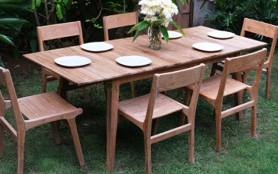 Tempur Teak Garden Dining Set