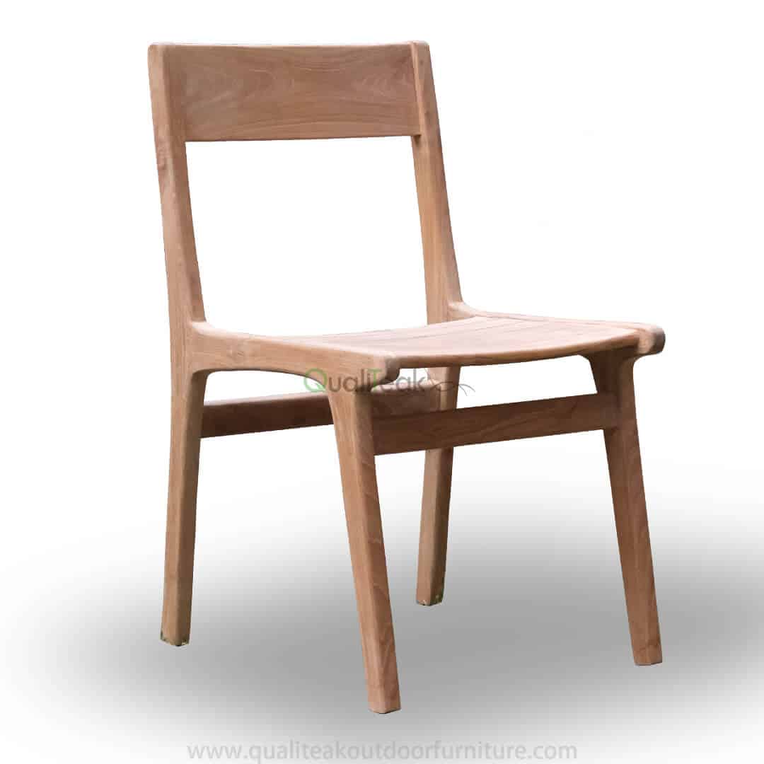 tempur teak garden dining chair