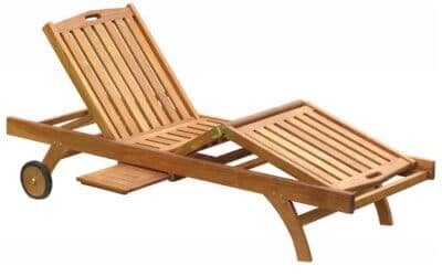 Teak Outdoor Richmond Sun Lounger