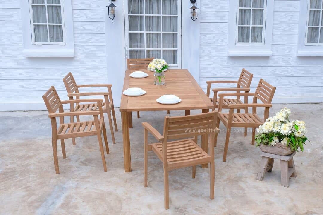 Classic Teak Furniture Design Inspirations for Outdoors