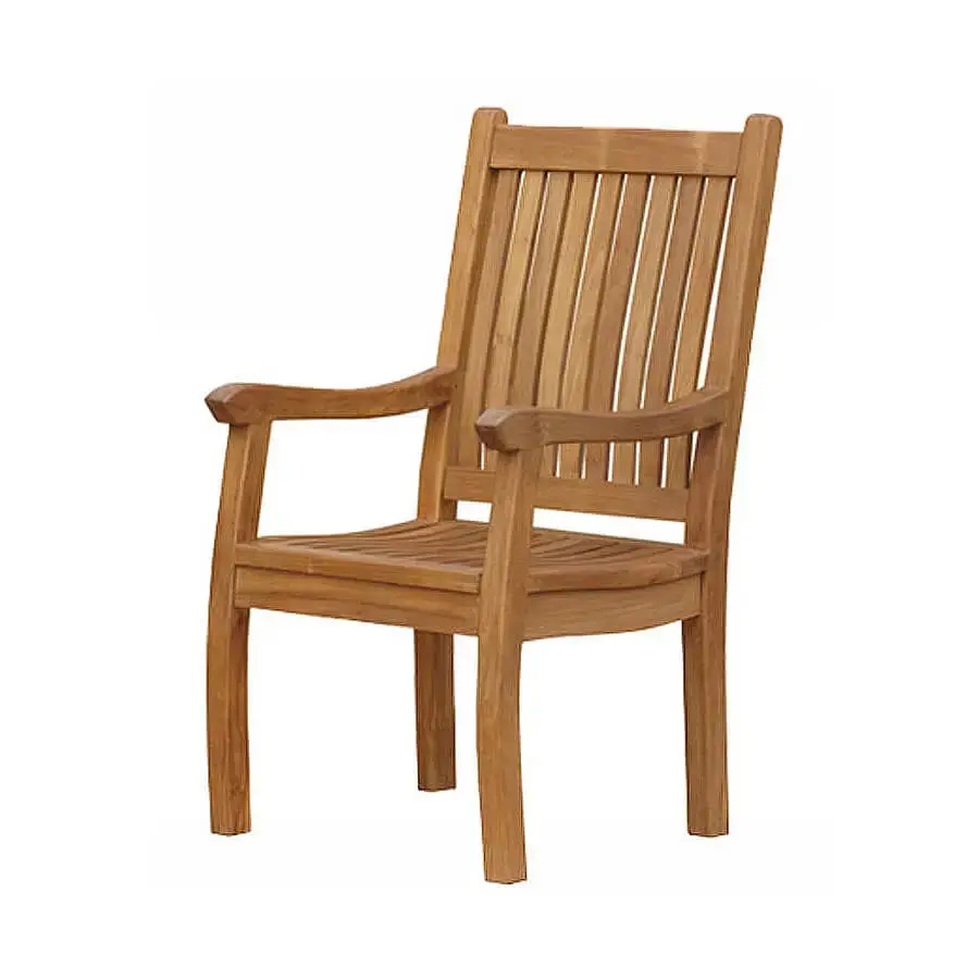 teak garden armchair