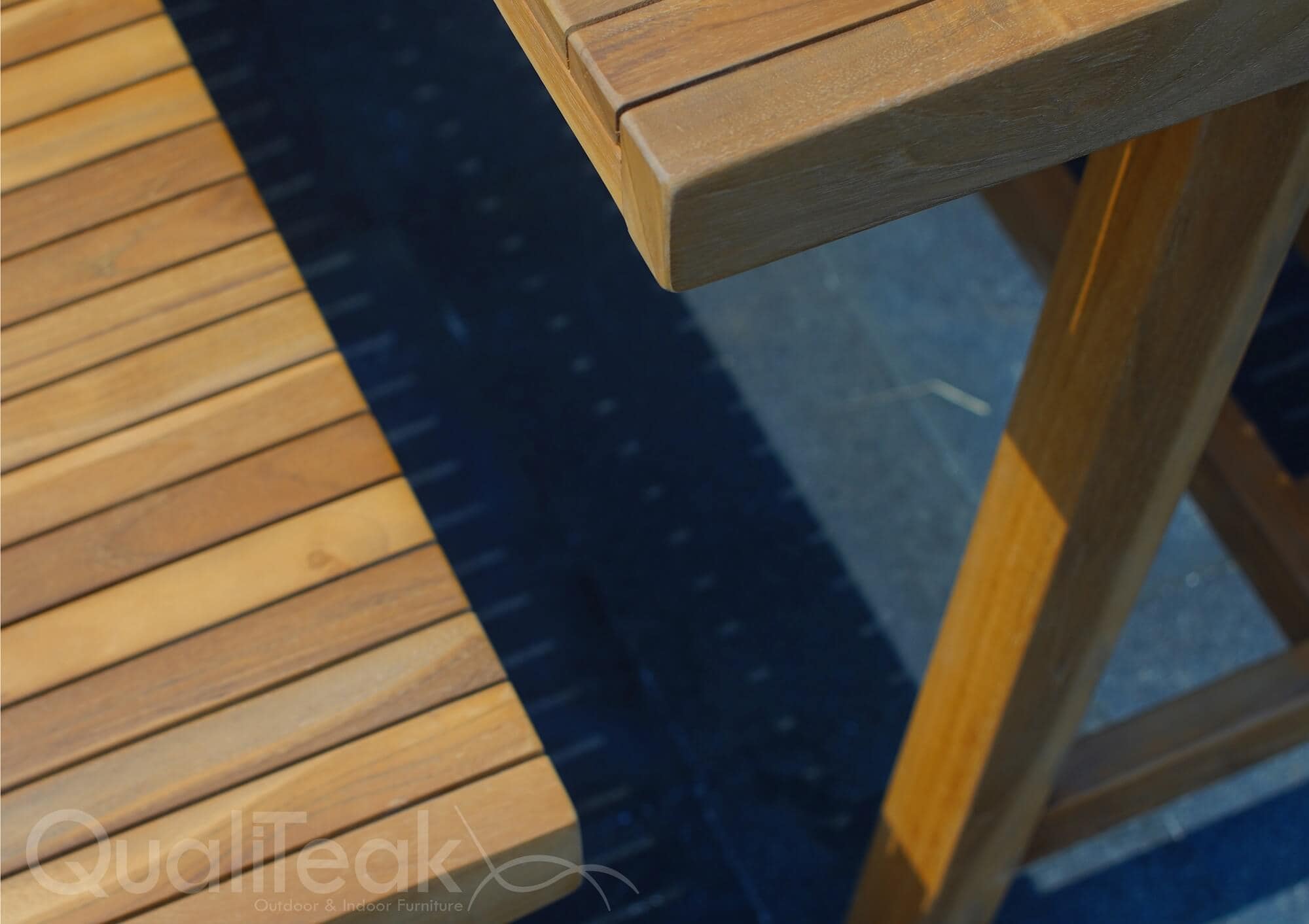 teak outdoor table set