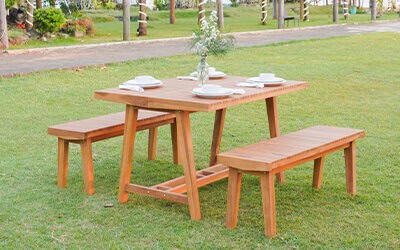 Uluwatu Garden Dining Table Set