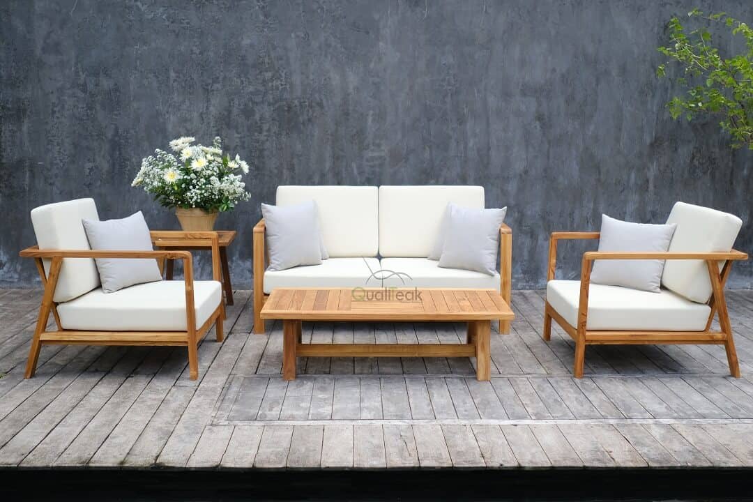 Teak Outdoor Sofa Set