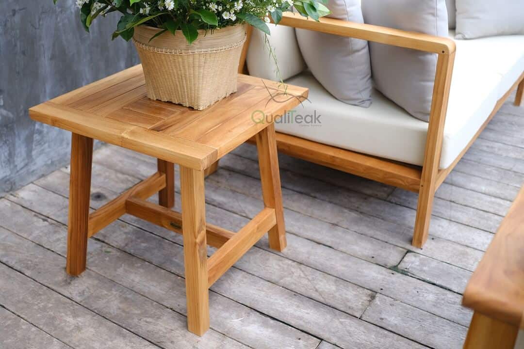 Teak Outdoor Side Tables