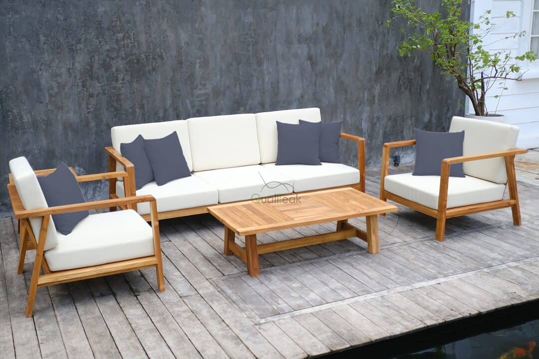 Teak Outdoor Sofa Set
