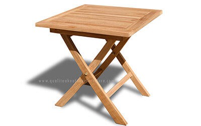 Bernie Teak Folding Side Table