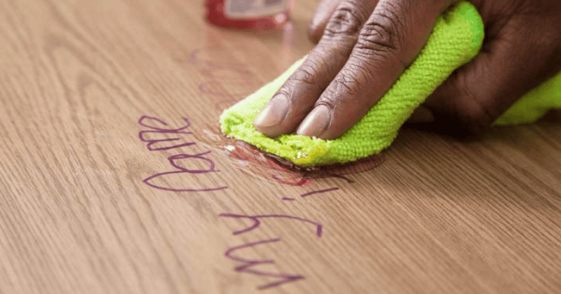 Remove Permanent Marker from Wood Furniture