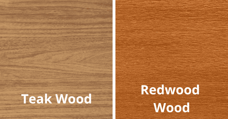 Teak Wood vs Redwood Wood for Outdoor Furniture