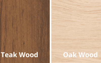 Teak Wood vs Oak Wood: Which Better for Outdoor Furniture