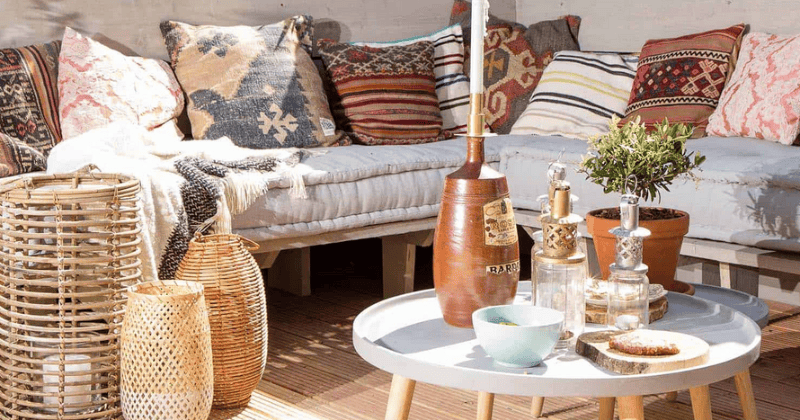 How to Make Bohemian Garden Decor with Teak Wood