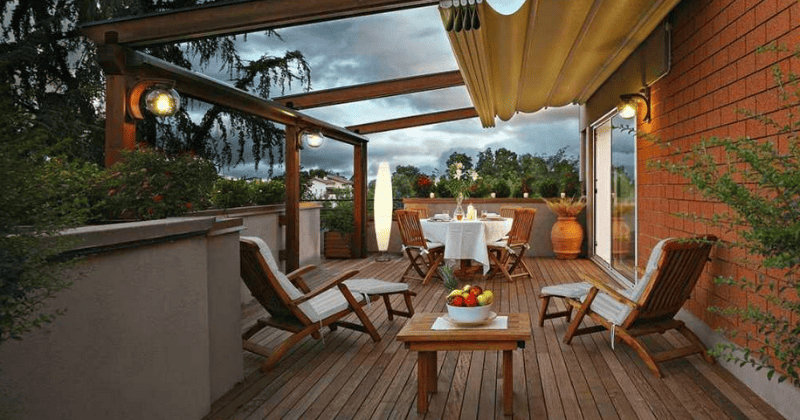 How to Make Scandinavian Garden Decor with Teak Furniture