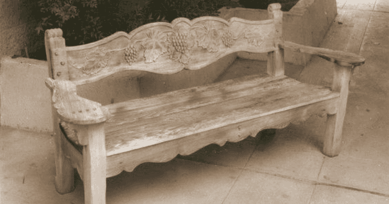 How to Make Vintage Garden Decor with Teak Wood