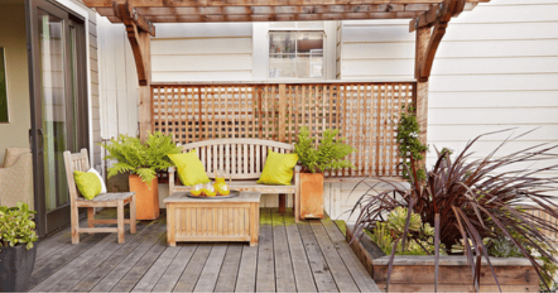 How to Make Minimalist Garden Design with Teak Wood