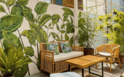 How to Make Cafe Style Design for Terrace: 9 Tips with Wooden Furniture