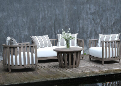 D’belix Teak Outdoor Lounge Set