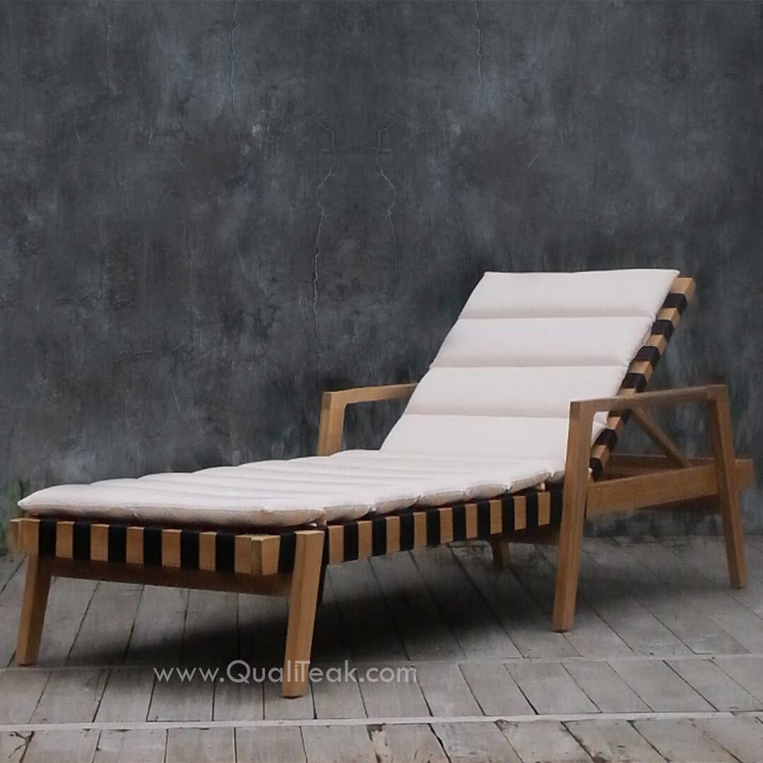 Teak Sun Lounger