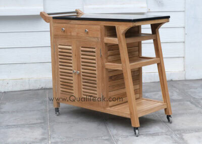 Santorini Teak Outdoor Kitchen