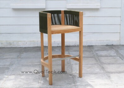 Sierra Teak Bar Chair