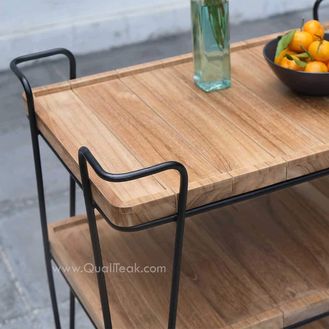 Teak Serving Trolley