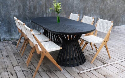 Xaveria Oval Dining Table