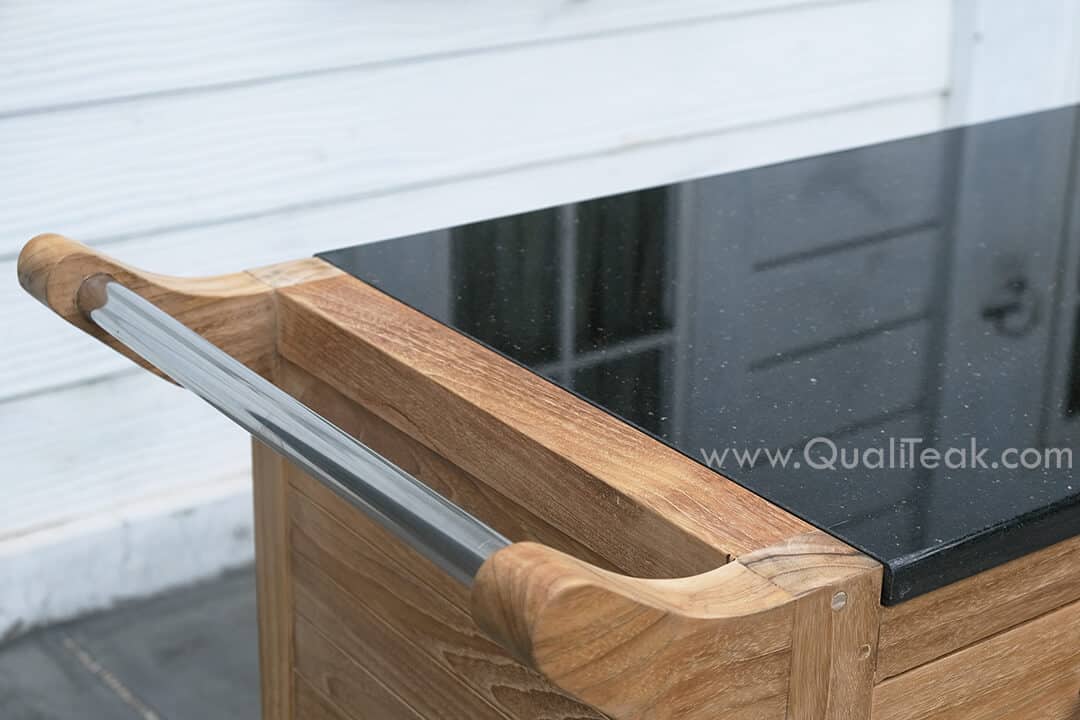 Teak Outdoor Kitchen
