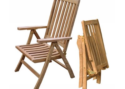 Madeline Teak 5 Pos Chair