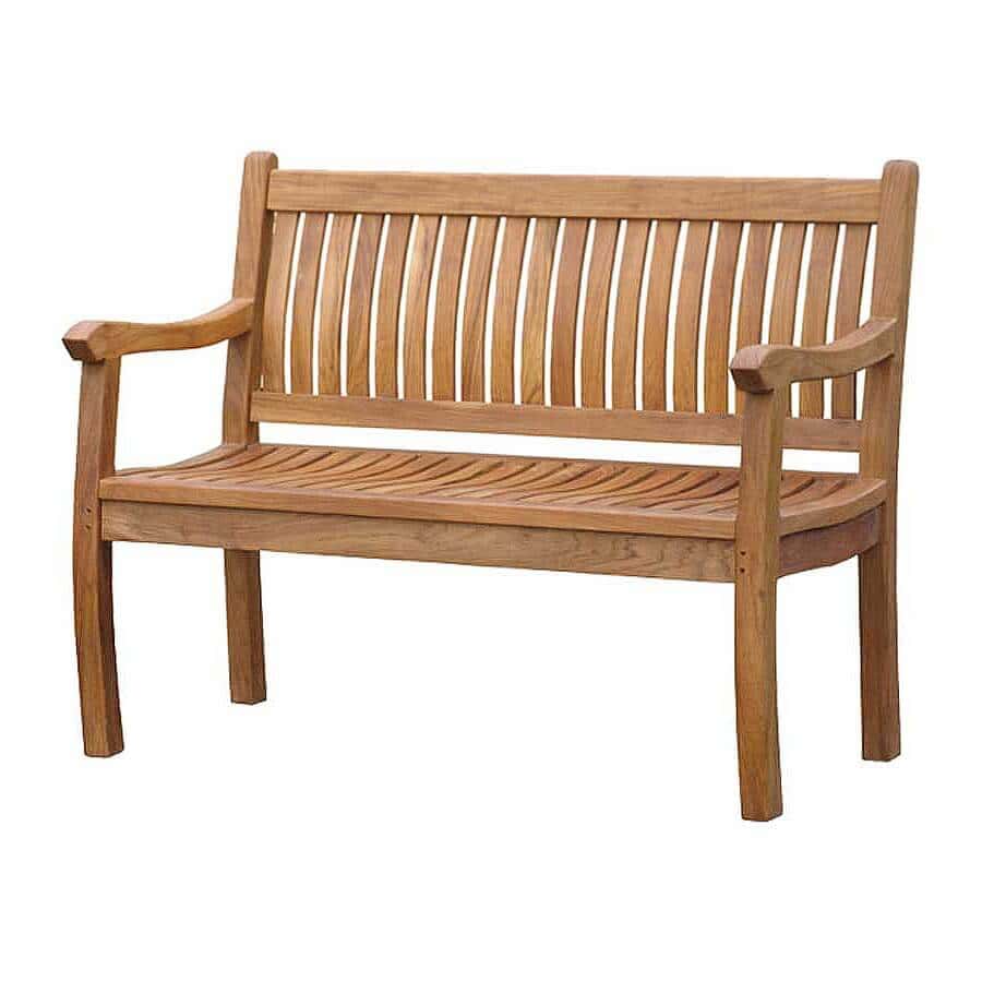 teak garden bench