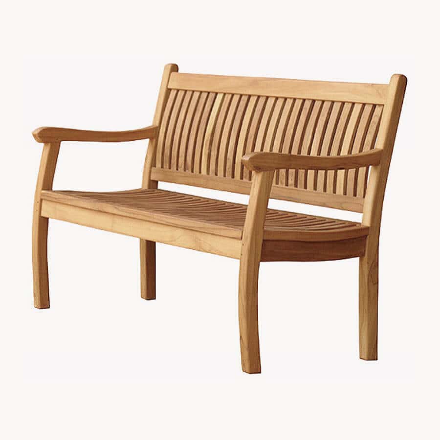 teak garden bench