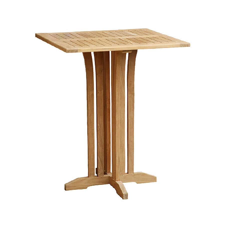 teak outdoor bar table