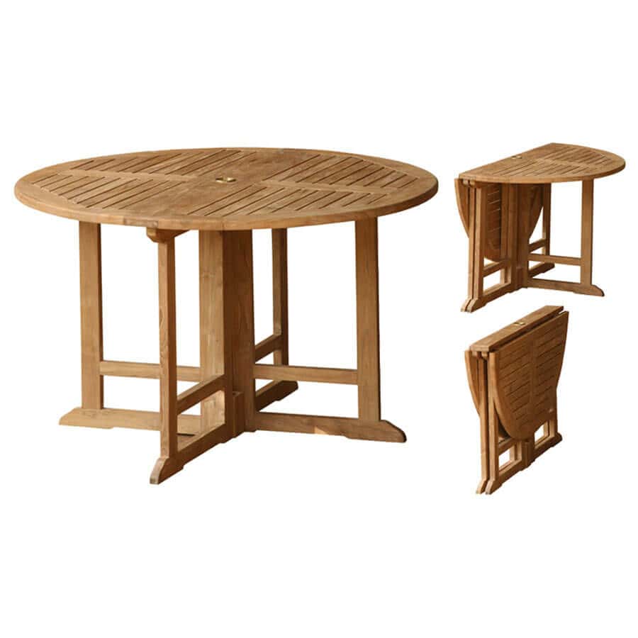 outdoor folding table