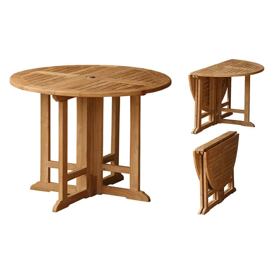 outdoor folding table