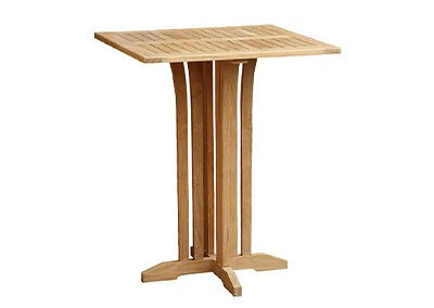 Teak Square Bar Table