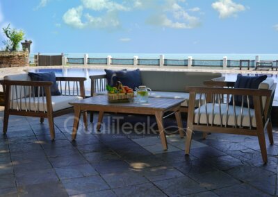teak garden lounge set