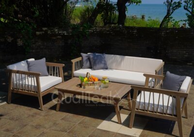 teak garden lounge set