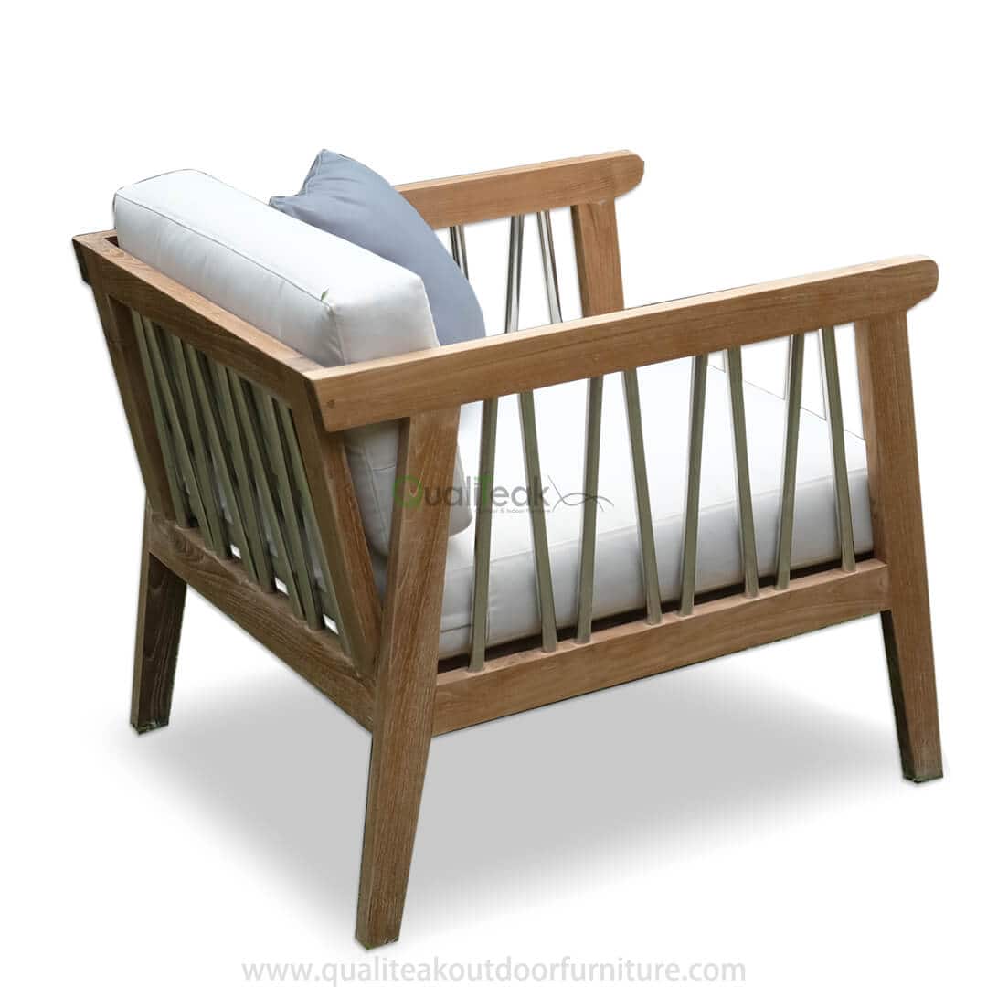 teak outdoor sofa