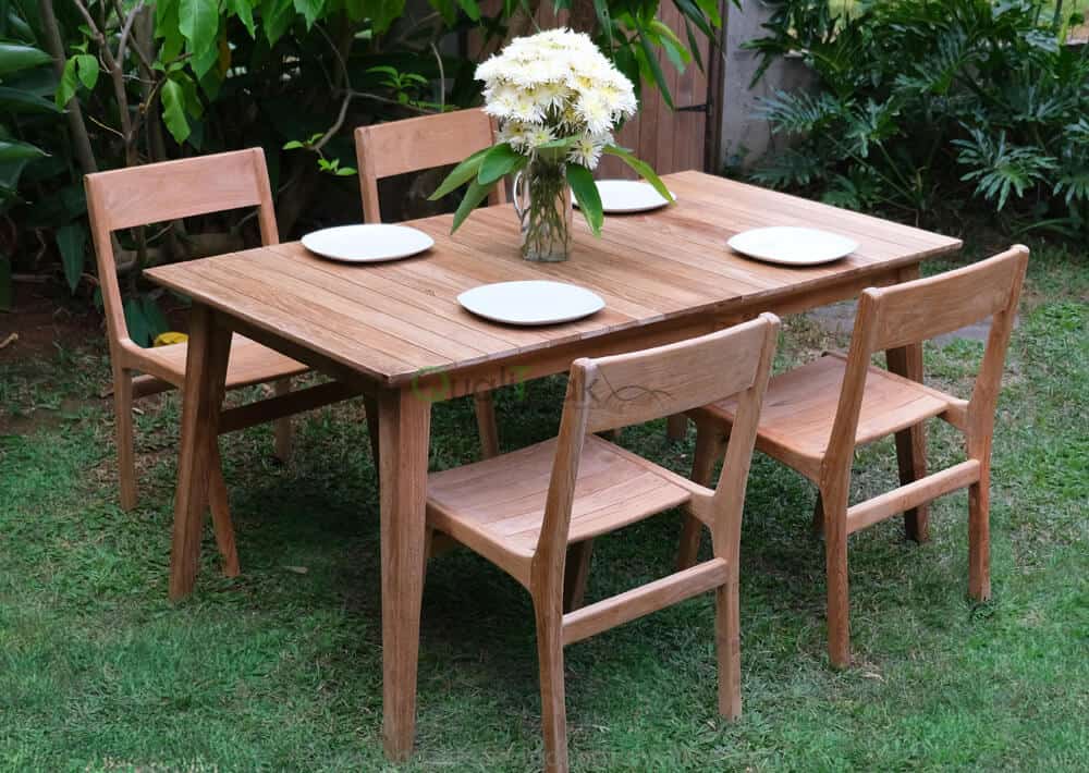 teak outdoor dining set