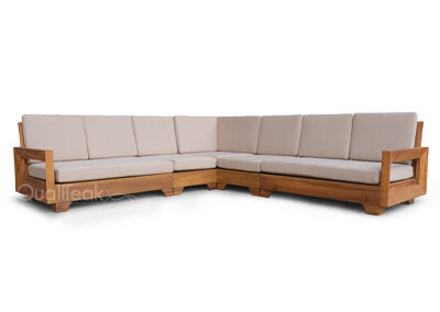 Oslo Corner Teak Sofa Sets