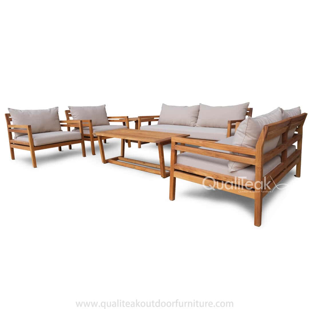 Teak outdoor sofa Set