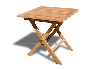 Bernie Teak Folding Side Table