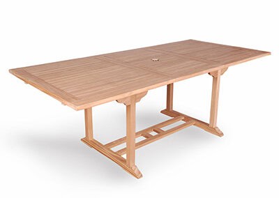Muria Teak Rectangular Extension Table