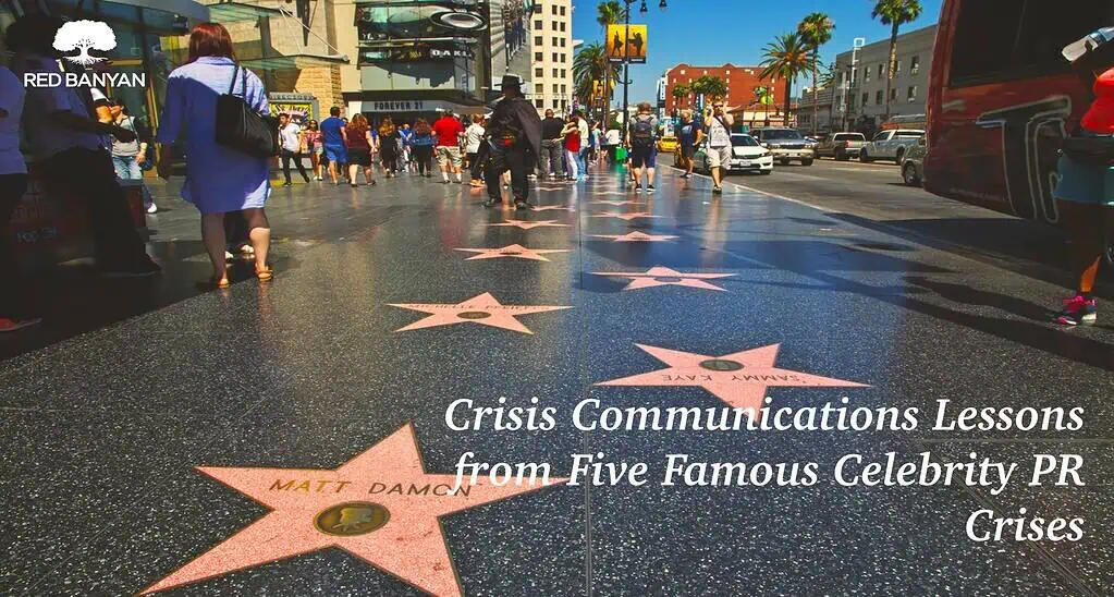 Image of the hollywood walk of fame with stars